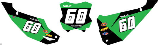 Kawasaki Number Plates - Kx/Kxf
