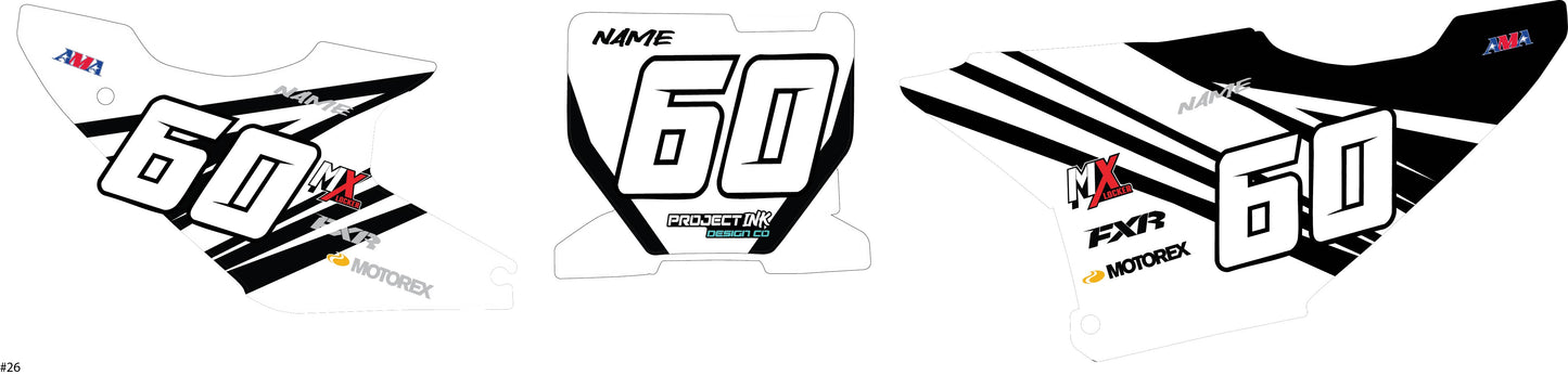 Husqvarna Number Plates Fc/Tc