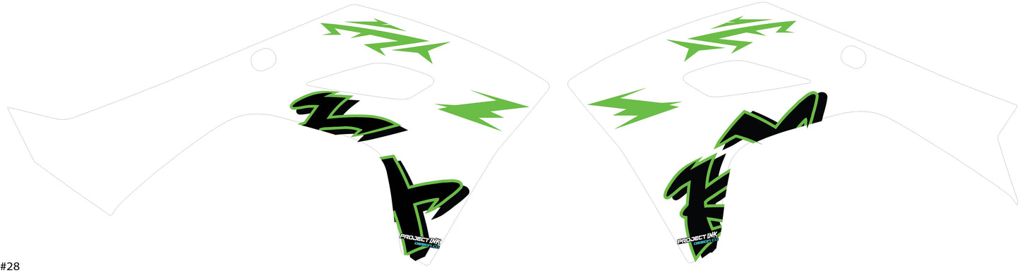 Kawasaki shrouds - Kx/Kxf