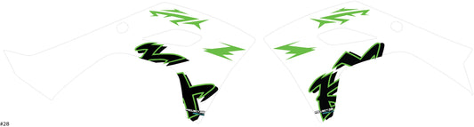 Kawasaki shrouds - Kx/Kxf