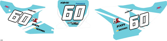 Husqvarna Number Plates Fc/Tc