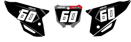 Stripes Number Plates CR/CRF