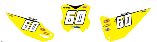Kawasaki Number Plates - Kx/Kxf