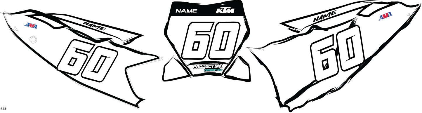Sharpie Number Plates Sx/Sxf