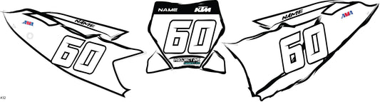 Sharpie Number Plates Sx/Sxf