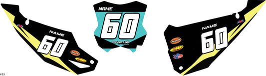 Kawasaki Number Plates - Kx/Kxf