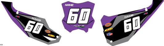 Kawasaki Number Plates - Kx/Kxf