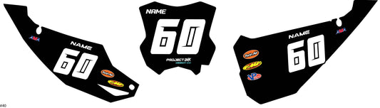 Kawasaki Number Plates - Kx/Kxf