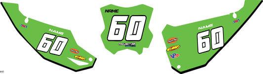 Kawasaki Number Plates - Kx/Kxf