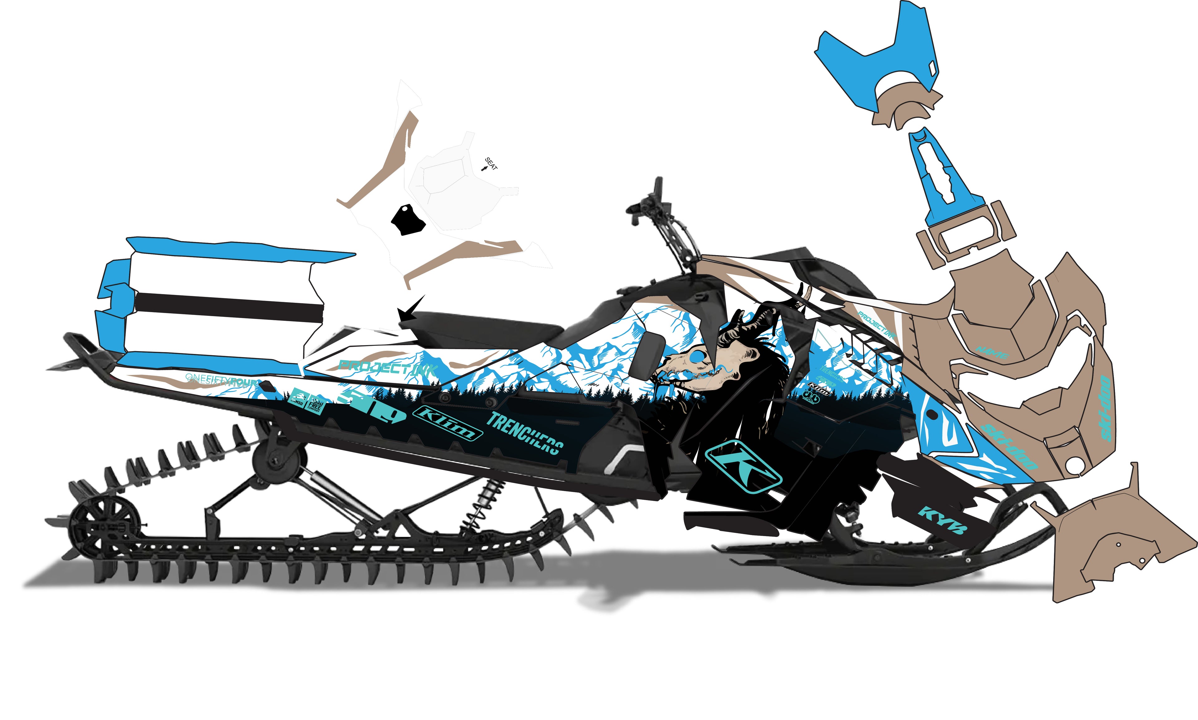 Peak Sled Graphics