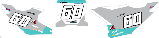 Husqvarna Number Plates Fc/Tc