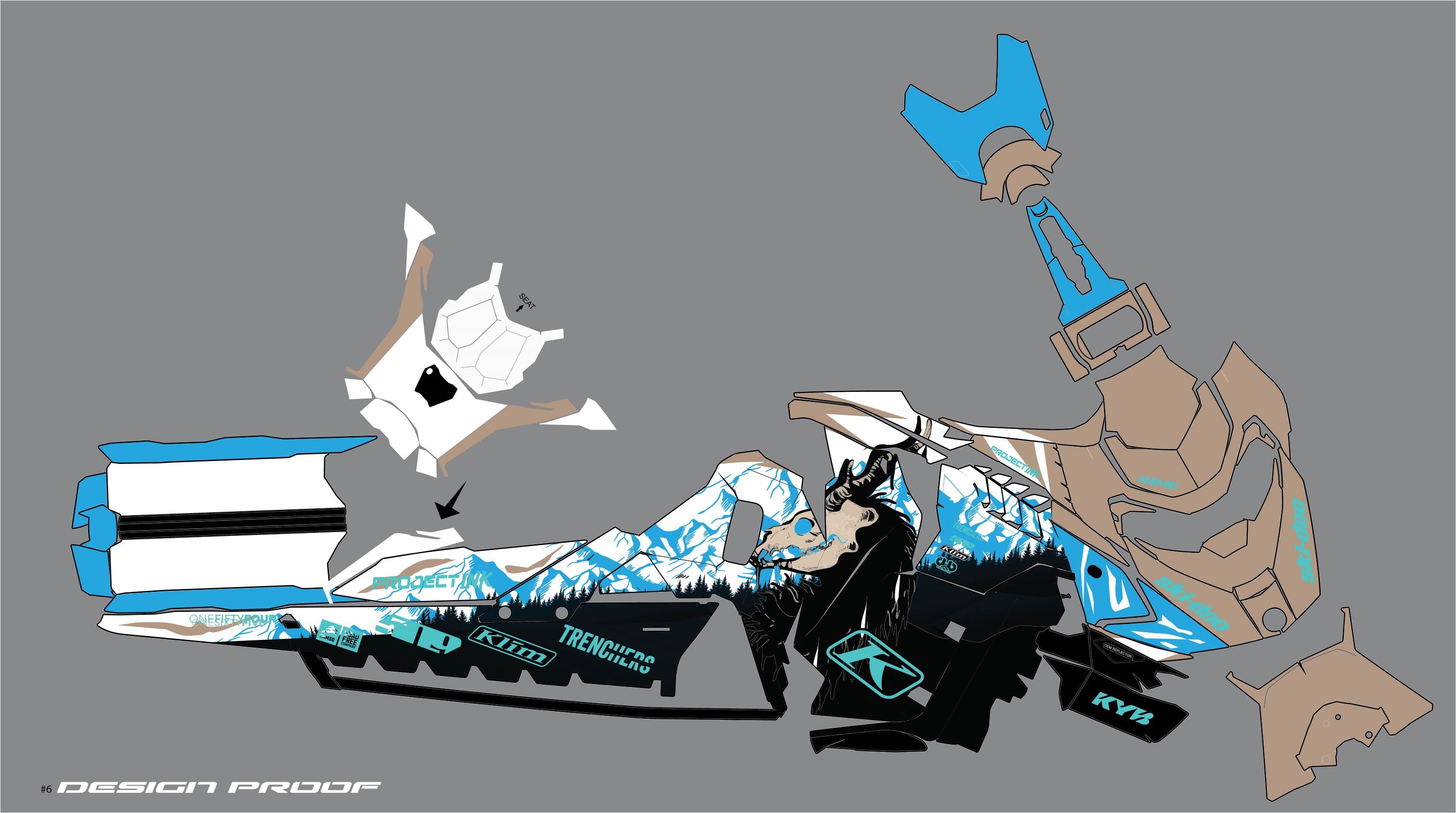 Peak Sled Graphics
