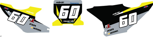 Husqvarna Number Plates Fc/Tc
