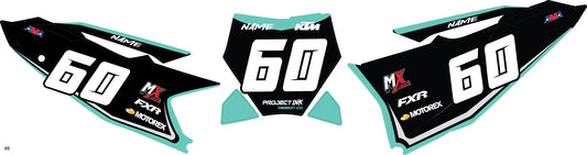 KTM Number Plates Sx/Sxf
