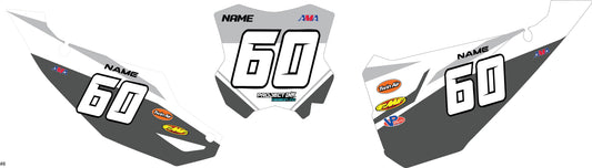 Kawasaki Number Plates - Kx/Kxf