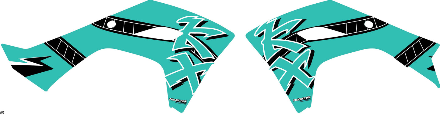 Kawasaki shrouds - Kx/Kxf