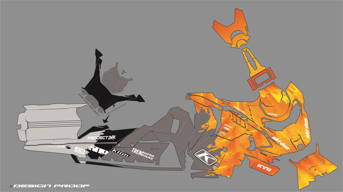 Inferno Sled Graphics