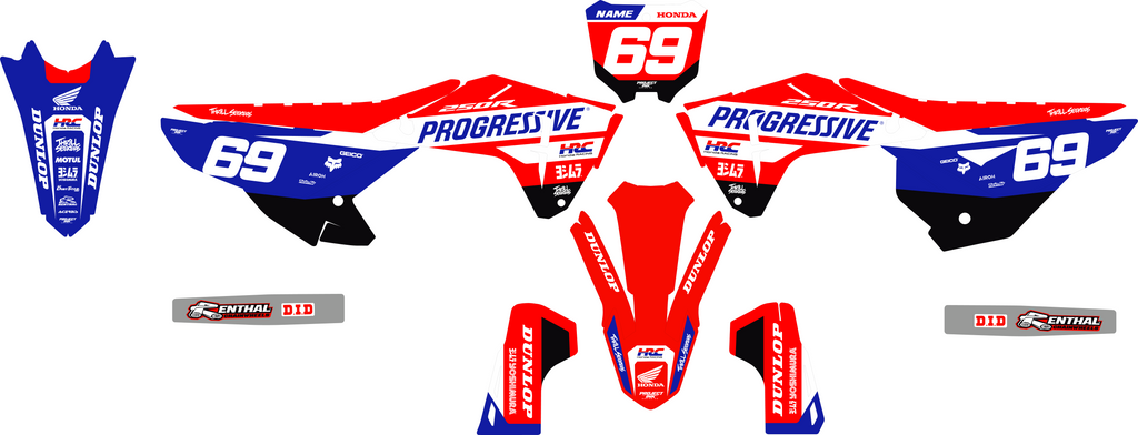 HRC Progressive Style Honda