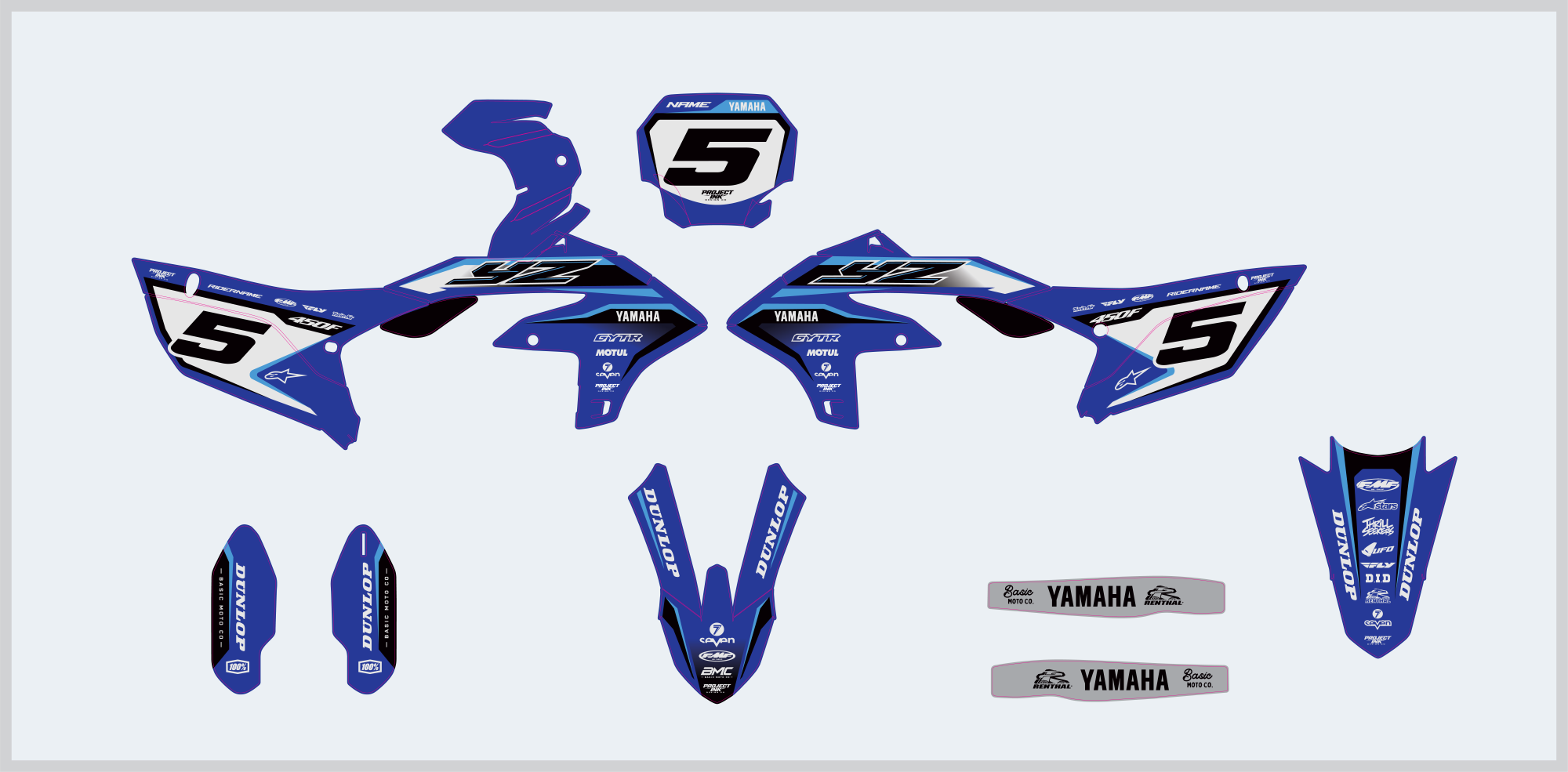 Blue Steel Yamaha