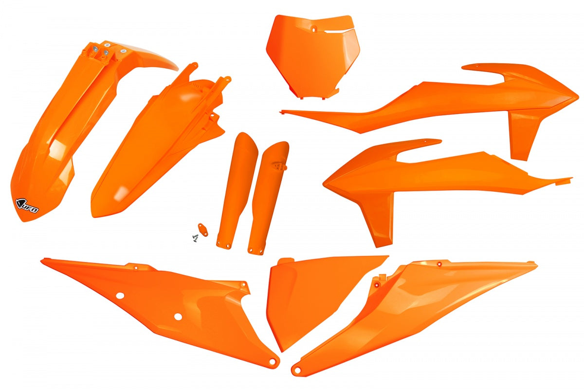 Full Plastic Kit orange for Ktm SX 250 - SX 125 - SX 150 - SX-F 350 - SX-F 450 - SX-F 250 - XC 125 - XC-F 250 - XC 250 - XC ...