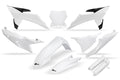 Full Plastic Kit white 20-25 compatible Ktm SX 250 - SX 125 - SX 150 - SX-F 350 - SX-F 450 - SX 300 - SX-F 250 - XC 125 - XC...