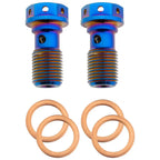 M10 x 1.25 Titanium Banjo Bolt – Grade 5 ( 2 pack )