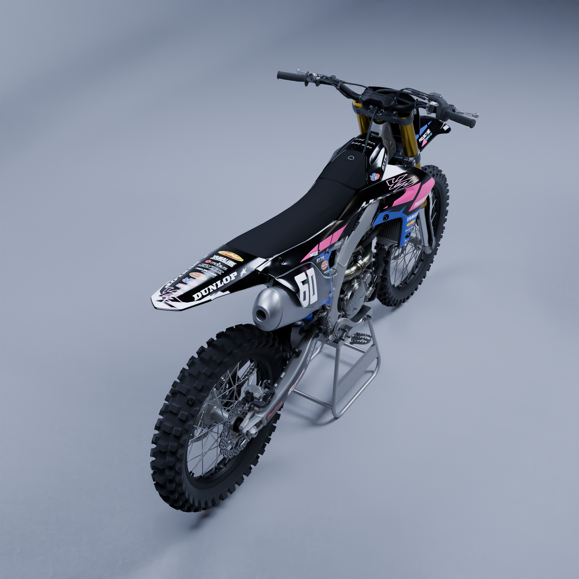 Retro Dark Yamaha